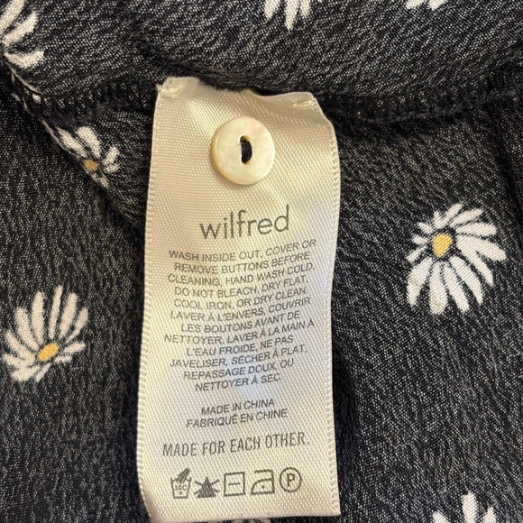 Wilfred Black and White Floral Blouse - Picture 7 of 7